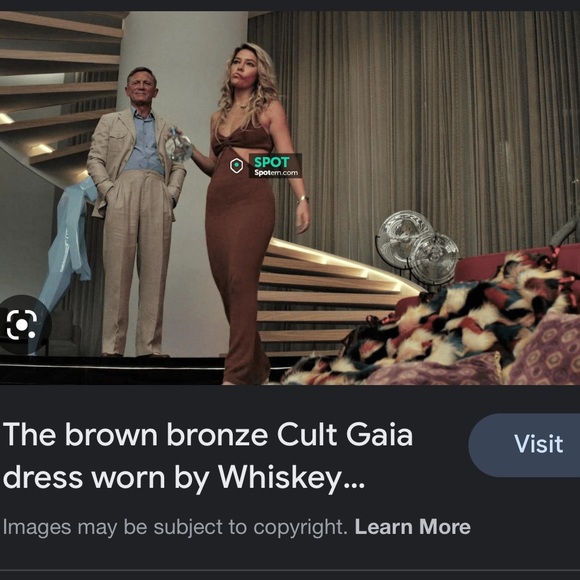 Cult Gaia Serita Dress in Amber - Picture 3 of 10